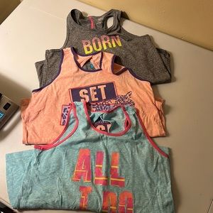 Danskin Now girls tank tops lot - Large 10/12 EUC